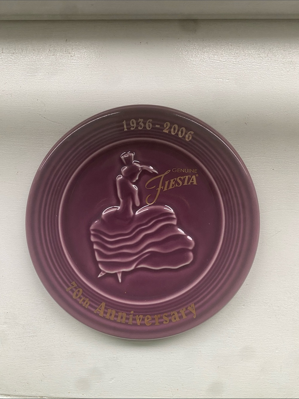 Fiestaware 70th Anniversary Collectible Trivet